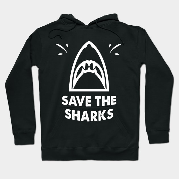 Save the sharks Hoodie by captainmood